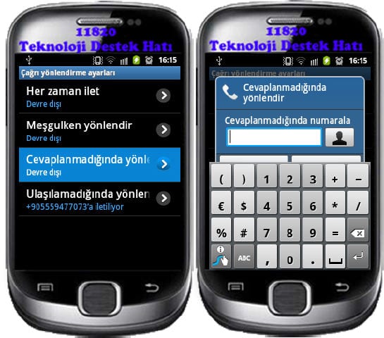 Android Telefonlarda Arama Ayarları, android arama yönlendirme, görüntülü konuşma ayarları, telefonla konuşurken gelen aramayı görme arama yönlendirme iptal, Android Arama Ayarları