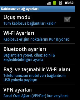 Android Hotspot Ayarları, Android Taşınabilir Wi-Fi Alanı Ayarları,