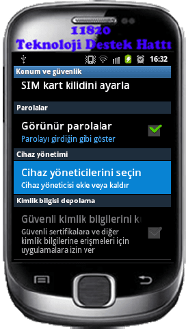 Android, Android Konum Ayarları, Android Güvenlik Ayarları, Android Konum ve Güvenlik Ayarları,