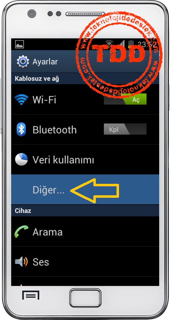HotSpot, Android, Taşınabilir Wi-Fi Alanı, HotSpot Açma, HotSpot Kapatma,