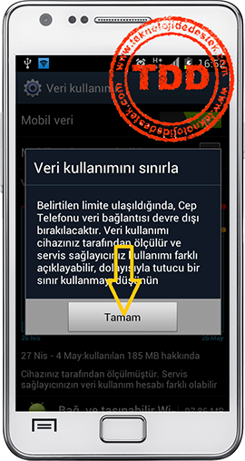 Android Veri Kullanımı, Mobil Veri Sınırlama, Veri Kullanım Ayarları, Android Mobil Veri Sınırı,