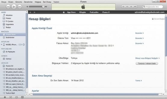 Apple ID, Apple ID Kredi Kartı Bilgisi Eklemek, Kredi Kartı, Apple,