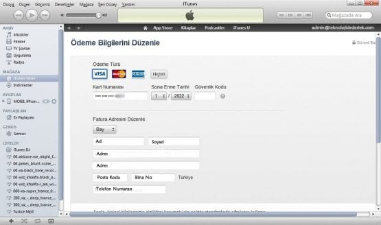 Apple ID, Apple ID Kredi Kartı Bilgisi Eklemek, Kredi Kartı, Apple,