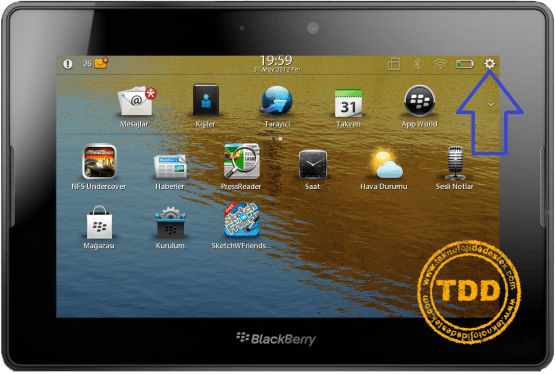 PlayBook HotSpot, PlayBook HotSpot Ayarları, PlayBook HotSpot İnternet Bağlantı Sorunu, HotSpot, BlackBerry,