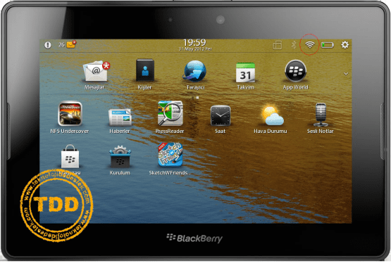 BlackBerry Playbook HotSpot internet Baglanti Sorunu 28
