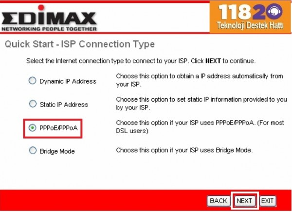 Edimax AR-7084A ADSL Modem Kurulumu 08 Edimax Modem Kurulumu