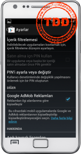Google Play Mağazası PIN Tanımlama 04