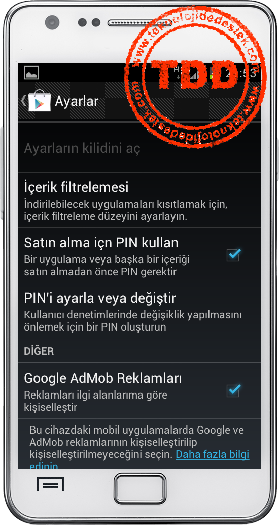 Google Play, PIN Kodu, Google Play Store PIN Kodu Değiştirme, Google Play PIN Kodu,