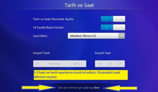 Blackberry ID Oluşturma, PlayBook, BlackBerry, PlayBook İlk Kurulum