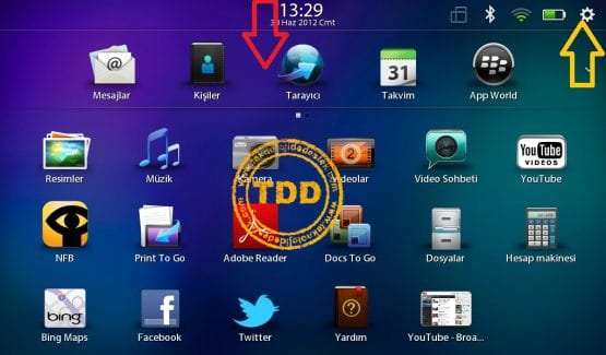 PlayBook DNS Ayarları, PlayBook IP Ayarları, BlackBerry, PlayBook, IP ve DNS Ayarları,