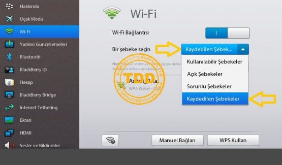 PlayBook DNS Ayarları, PlayBook IP Ayarları, BlackBerry, PlayBook, IP ve DNS Ayarları,