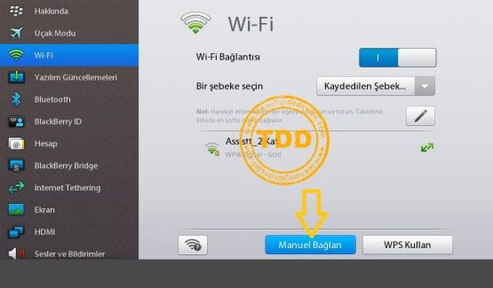 PlayBook DNS Ayarları, PlayBook IP Ayarları, BlackBerry, PlayBook, IP ve DNS Ayarları,