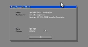 Norton Ghost Yedek Almak ve Geri Yüklemek