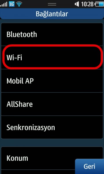 Samsung Wave Wi-Fi DNS ve IP Ayarları 04