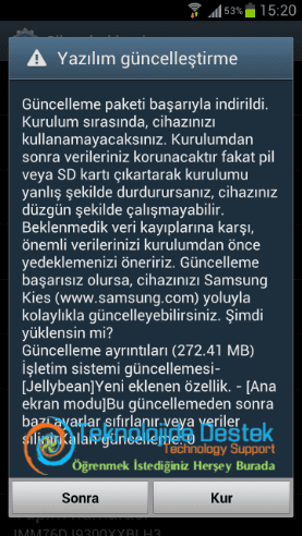 Samsung Galaxy S3 Android 4.1.1 Jelly-Bean Guncelleme Nasil Yapilir (6)