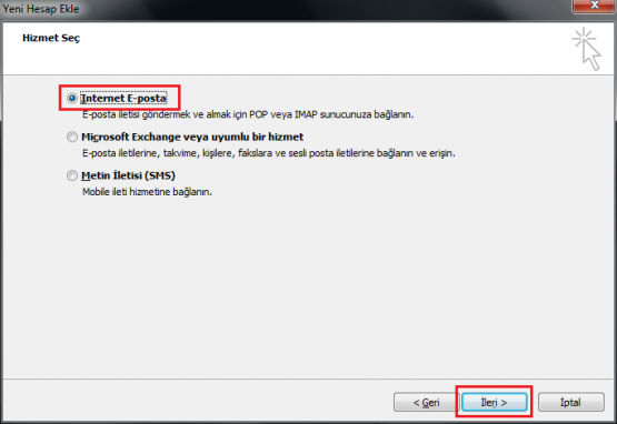 Gmail Hesabını Outlooka Tanımlamak 6 gmail outlook ayarları, outlook gmail ayarları, outlook gmail kurulumu,