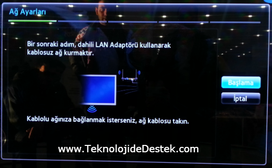 Samsung Smart TV Kablosuz DNS Ayarları 03