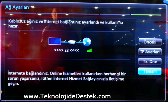 Samsung Smart TV Kablosuz DNS Ayarları (10)