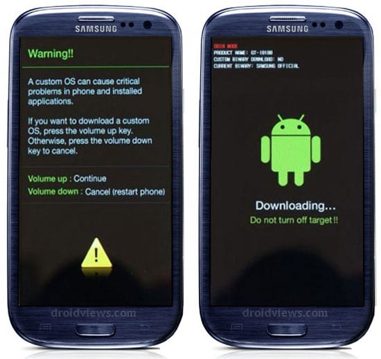 Samsung Galaxy S3 Download Modu