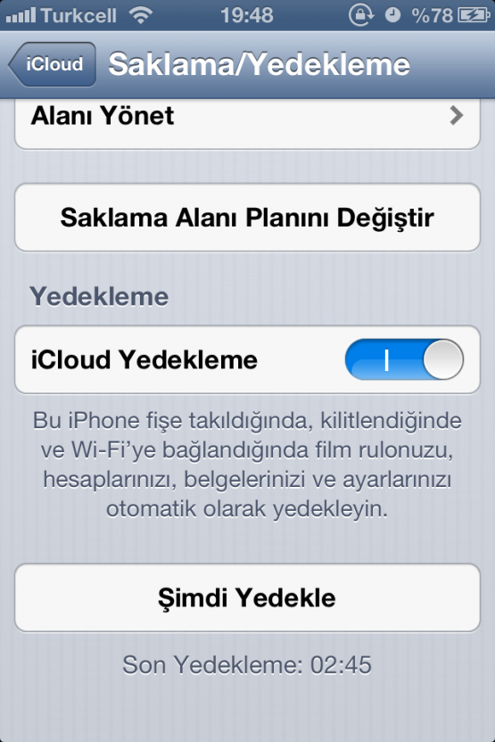 yedekleme