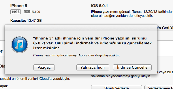 güncelleme