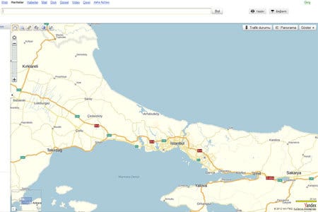 Yandex' in haritası güncellendi yandex, yandex harita, yandex maps, yandex panorama, yandex yol durumu,
