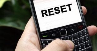 BlackBerry Hard Reset 03