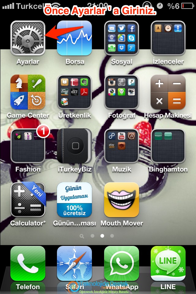 iPhone' umu Bul