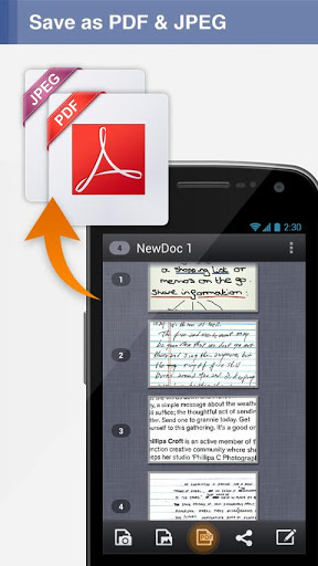 Android için Dosya Tarama Uygulaması - CamScanner (1)