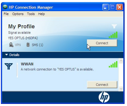 HP Connection Manager APN Internet Ayarlari (2)