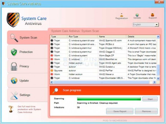 System Care Antivirus Nedir Nasıl Kaldırılır