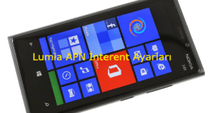 Nokia Lumia Turkcell Vodafone Avea APN İnternet Ayarları