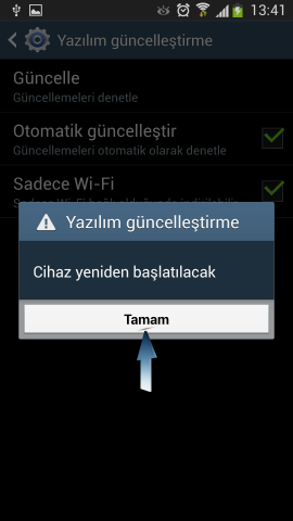 Samsung i9500 Galaxy S4 Güncelleme (25)