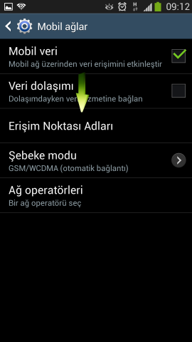 Samsung i9500 Galaxy S4 Internet Ayarlari Turkcell Vodafone Avea (6)