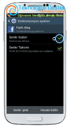Android Telefonlarada Galeri Senkronizasyonu (6)
