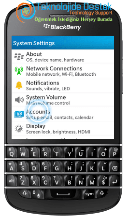 BlackBerry Q10 Exchange Mail Kurulumu (3)