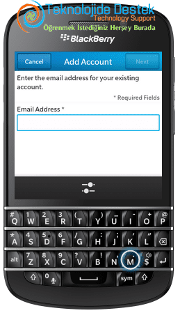 BlackBerry Q10 Exchange Mail Kurulumu (6)