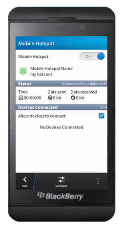BlackBerry Z10 Tasinabilir Wi-Fi HotSpot Ayarlari (17)