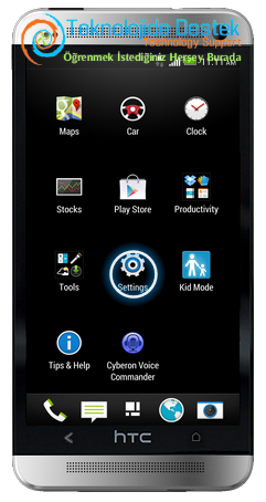 HTC One™ Mobil Veriyi Acma Kapatma (2)