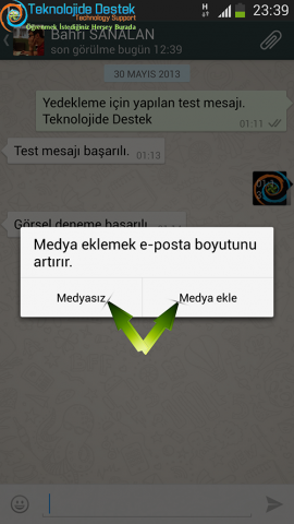 WhatsApp Sohbet Yedegi Nasil Alinir (6)