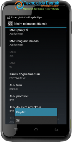Casper Via Internet Ayarlari (14)