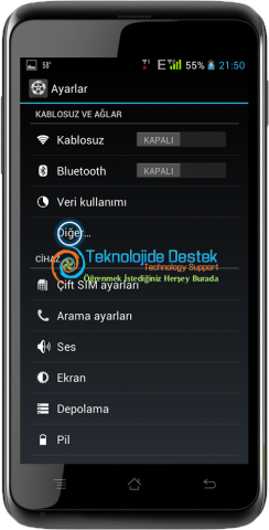 Casper Via Internet Ayarlari (3)