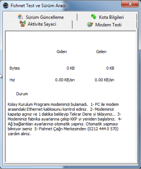 Fishnet Modem Domain Kilidi Versiyon Guncelleme 05