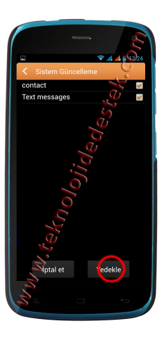 General Mobile Discovery Yazılım Güncelleme