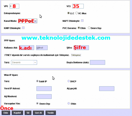 Tp-Link TD864W Kablosuz Modem Kurulumu (7)