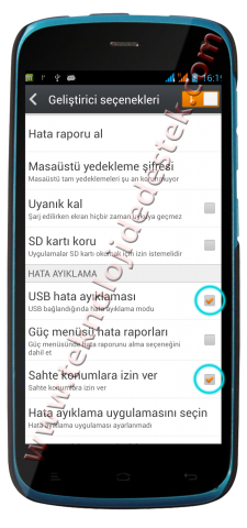 General Mobile Discovery USB Hata Ayiklama (5)