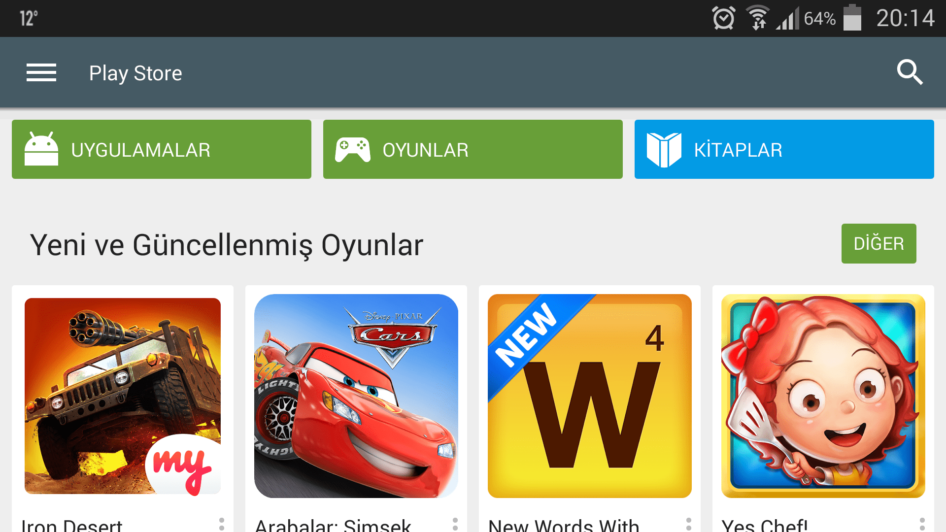Google Play Store 5.0 Materyal Tasarim Guncellemesi