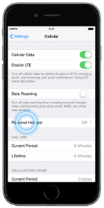 iPhone 6 Hotspot , iPhone 6 Modem Olarak Kullanmak, iPhone 6 USB Modem, iPhone 6,