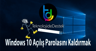 Win 10 Açılışta Parola Sorulmasını Kapatma, Windows 10 Parola Ekranını Kapatmak, Windows 10 Açılış Parolası, Windows 10, Disable Login Screen Windows 10,