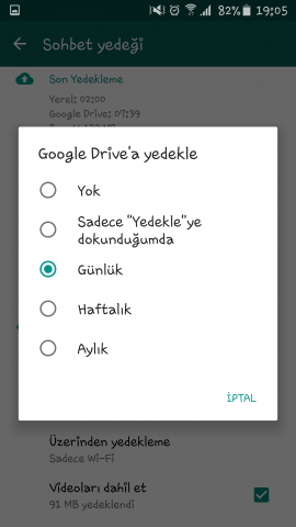 WhatsApp, Yıldızlı Mesajlar, Google Drive, Yedekelme, Sohbet Geçmişi, Okundu, Okunmadı,